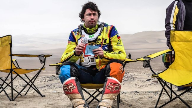 Daniel Gouet sufrió accidente en el Desafío Ruta 40 y fue trasladado a Santiago