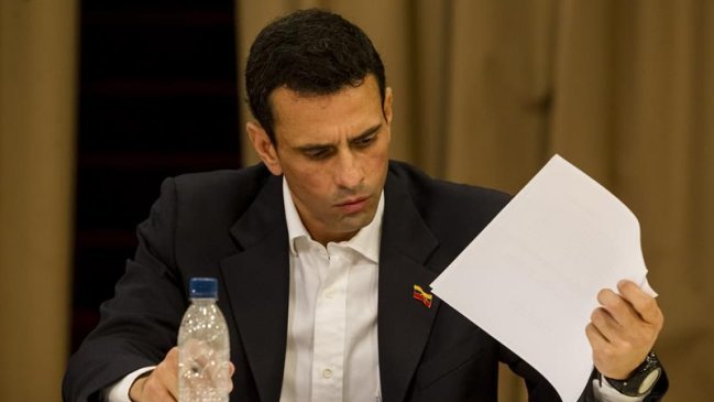 Capriles: El diálogo depende en más de un 90% del gobierno de Venezuela