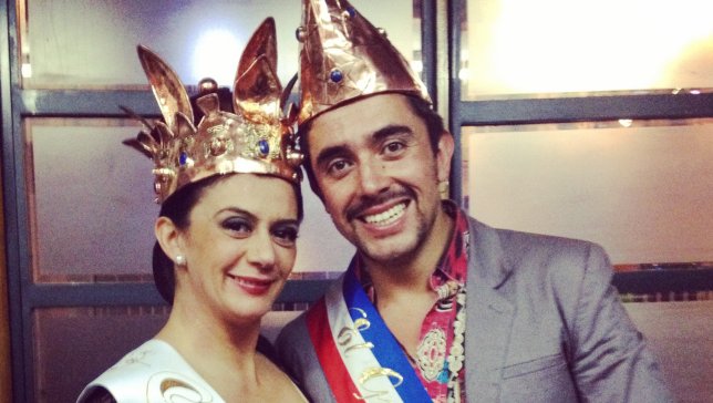 La emoción se tomó la coronación de los Reyes Guachaca 2014