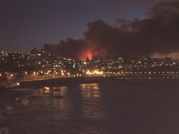 Alcalde de Valparaíso: Es una verdadera tragedia la que se está viviendo