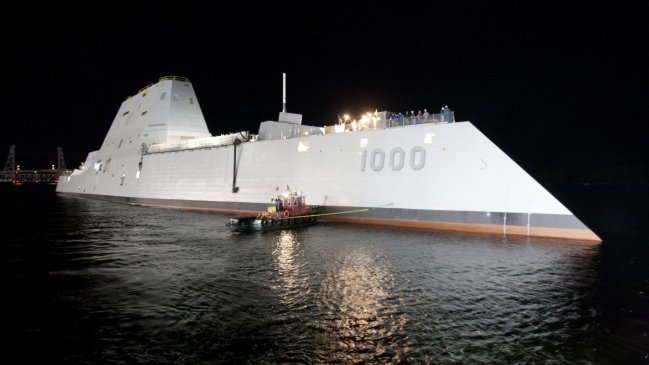 Estados Unidos presentó a Zumwalt, su destructor del futuro