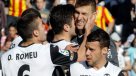 Eduardo Vargas participó en victoria de Valencia sobre Elche