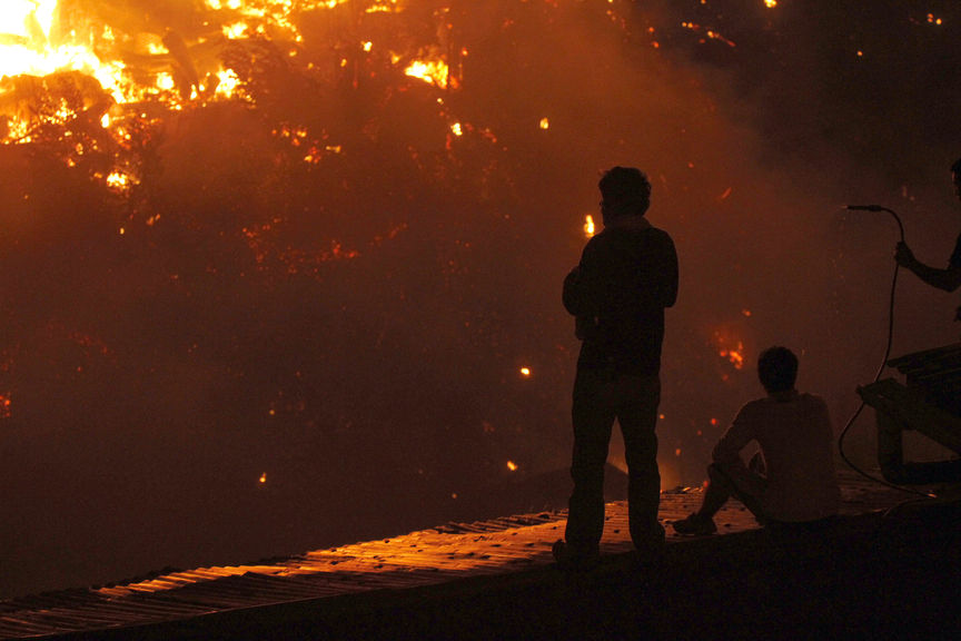 ¿Qué ocasionó el gigantesco incendio de Valparaíso?