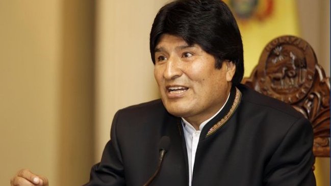  Evo Morales entregó demanda marítima contra Chile  
