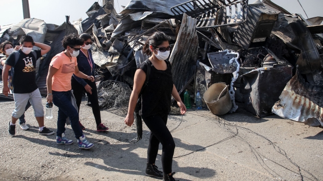 Estudiantes pospusieron marcha por emergencias en Valparaíso y el norte