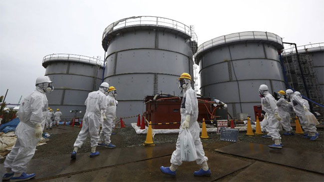 Detectan fuga de una tonelada de agua radiactiva en Fukushima