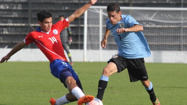 Selecciones sub 20 de Uruguay y Chile igualaron en amistoso