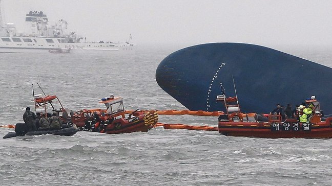Los dramáticos mensajes enviados desde el ferry hundido en Corea del Sur