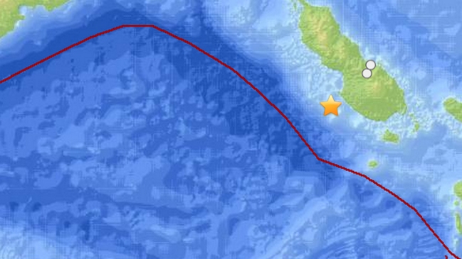 Fuerte sismo se registró al suroeste de Papúa Nueva Guinea