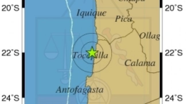 Sismo de menor intensidad afectó a región de Antofagasta