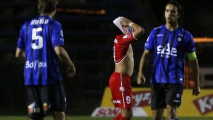 David Llanos anotó su tercer gol y el sexto de Huachipato ante U. La Calera