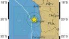 Sismo de menor intensidad afectó a Arica y Tarapacá
