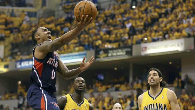 Atlanta Hawks sorprendió a Indiana Pacers en primer partido de los play-offs