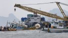 Suben a 92 los muertos por naufragio en Corea del Sur