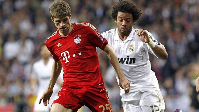 Real Madrid y Bayern Munich animan la primera parte de su choque por la Champions
