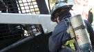 Emergencia química movilizó a Bomberos en Quinta Normal