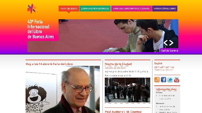 Escritores y editores chilenos dirán presente en la Feria Internacional del Libro de Buenos Aires