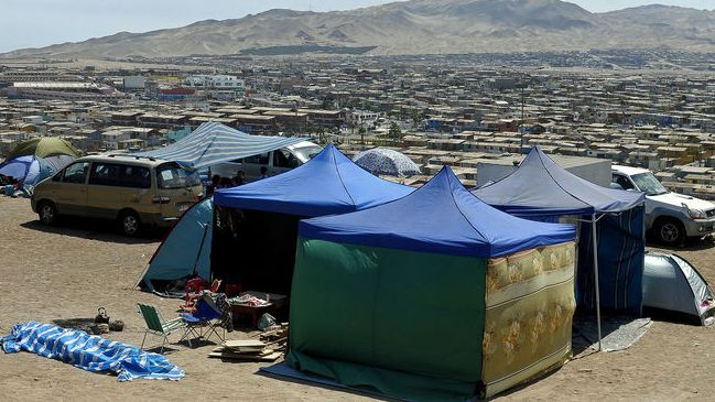 Comenzó instalación de primeras viviendas de emergencia en Alto Hospicio