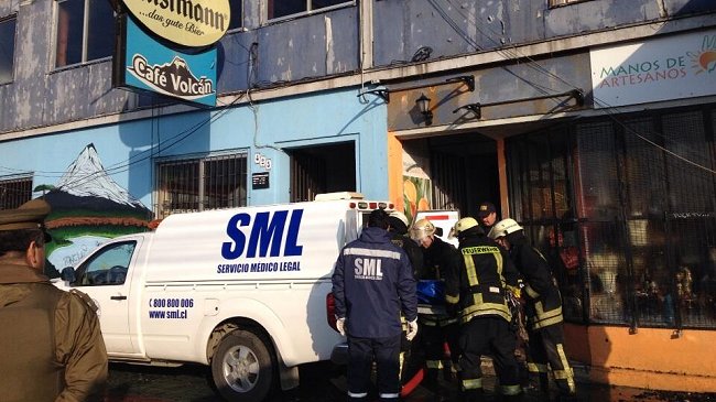 Hombre de 32 años murió en incendio en Valdivia