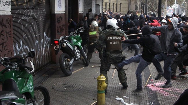 Intendencia anunció acciones legales por incidentes aislados tras marcha de la CUT