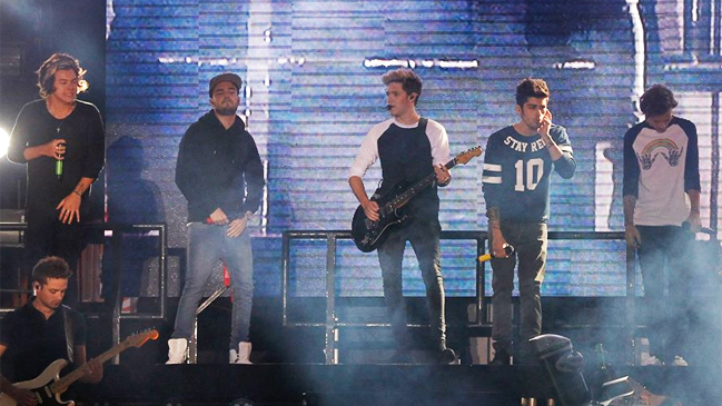 One Direction cumplió con su debut en Chile