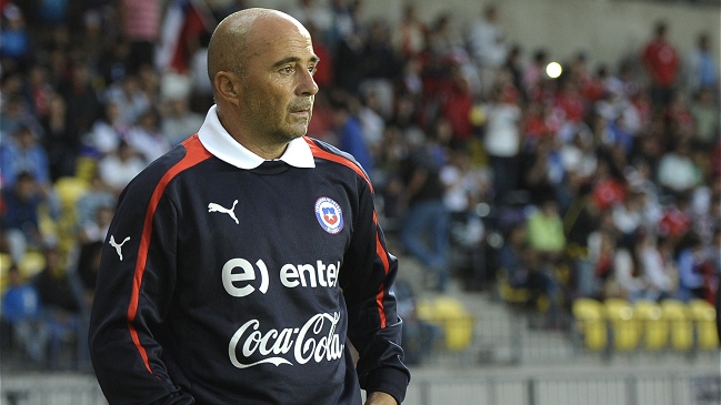 Jorge Sampaoli se molestó durante la práctica vespertina de la selección