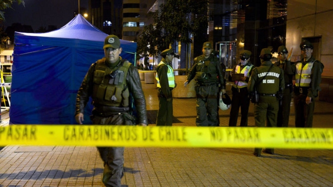 Persona cayó desde el Costanera Center