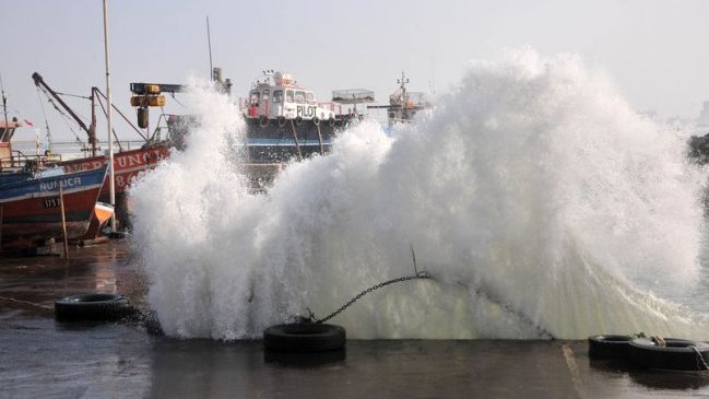 Onemi declaró alerta preventiva por marejadas para el norte