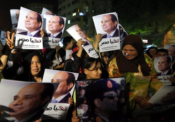 [Fotos] Campaña para las elecciones presidenciales de Egipto