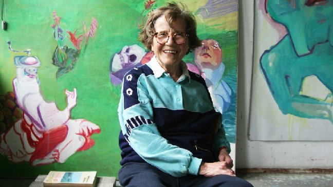 Falleció la pintora austríaca Maria Lassnig
