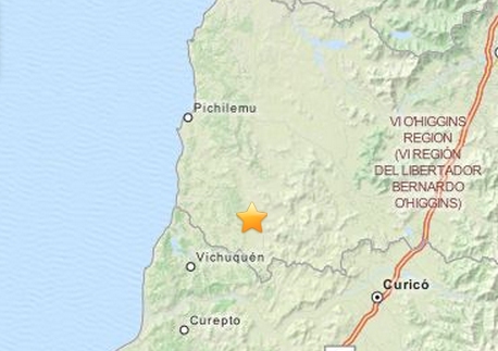 Temblor afectó a tres regiones de la zona central