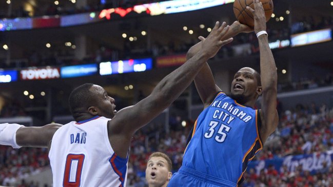Oklahoma City Thunder tomó la ventaja en la serie ante Los Angeles Clippers