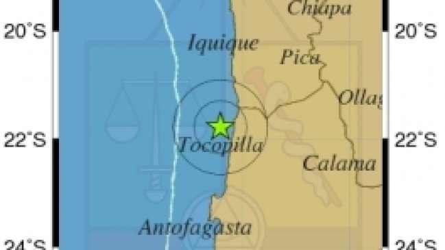 Sismo de menor intensidad afectó a región de Antofagasta