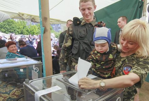 Referendo: Donetsk optó por la independencia de Ucrania