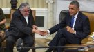 La primera reunión oficial entre Obama y Mujica
