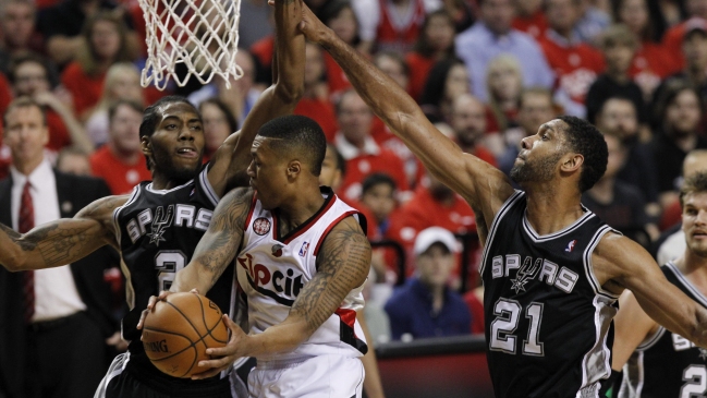Portland evitó la eliminación ante San Antonio tras ganar el cuarto partido
