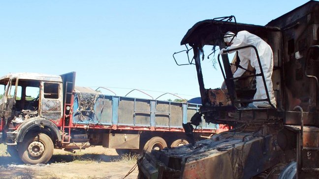 Nuevo ataque incendiario se registró en La Araucanía