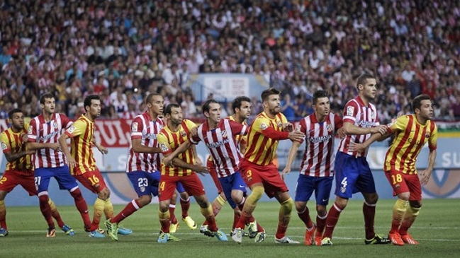 Xavi y Gabi anticiparon el crucial duelo Barcelona-Atlético de Madrid