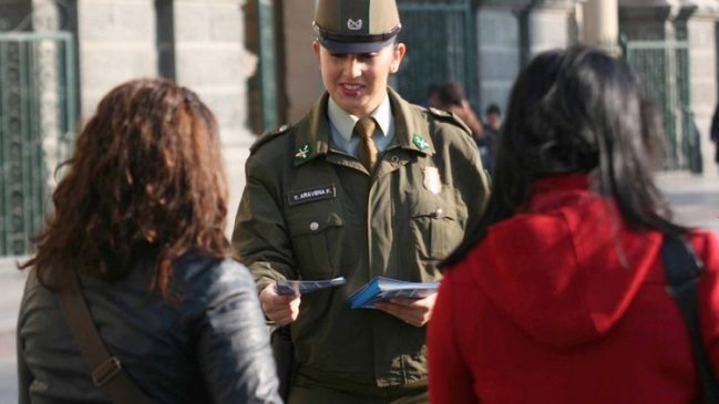 Carabineros y Recoleta refuerzan campaña para prevenir 