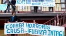 Usach concedió honoris causa a Rafael Correa en medio de protesta