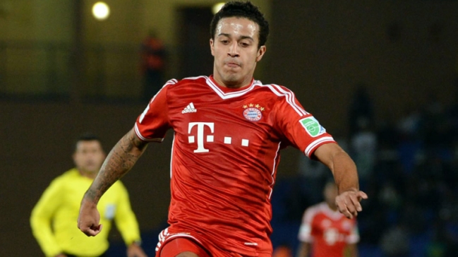 Bayern Munich confirmó que español Thiago Alcántara se perderá el Mundial