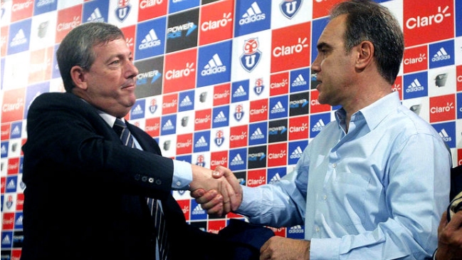 La presentación de Martín Lasarte como técnico de la U