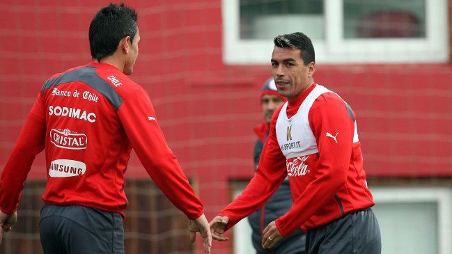 Paredes, Canales y Andía fueron desafectados de la selección