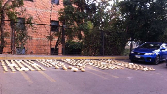 PDI incautó droga por 3.100 millones de pesos