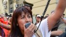 Roxana Miranda lideró toma del BancoEstado