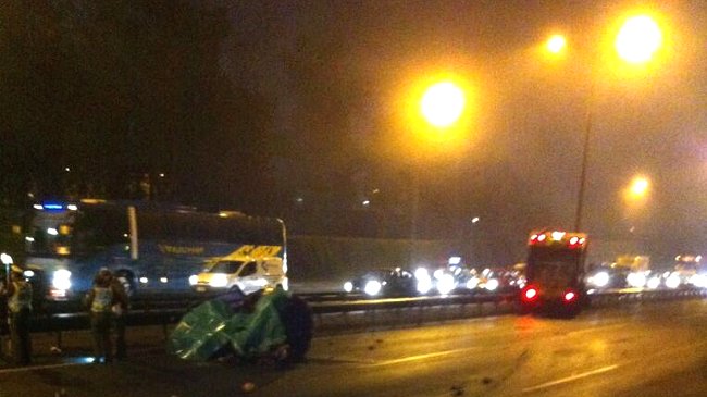 Choque frontal dejó dos muertos en la Ruta 5