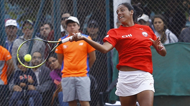 Daniela Seguel avanzó a la final de dobles en Estraburgo junto a Tatiana Bua