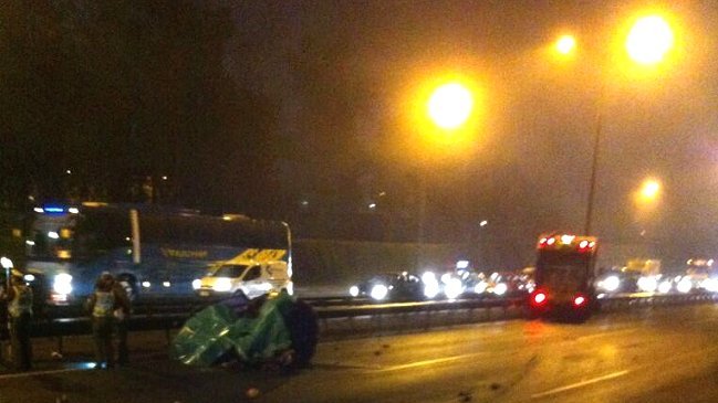 Choque frontal dejó dos muertos en la Ruta 5