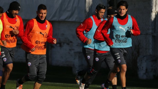 Control doping sorpresa retrasó entrenamiento matinal de la selección chilena