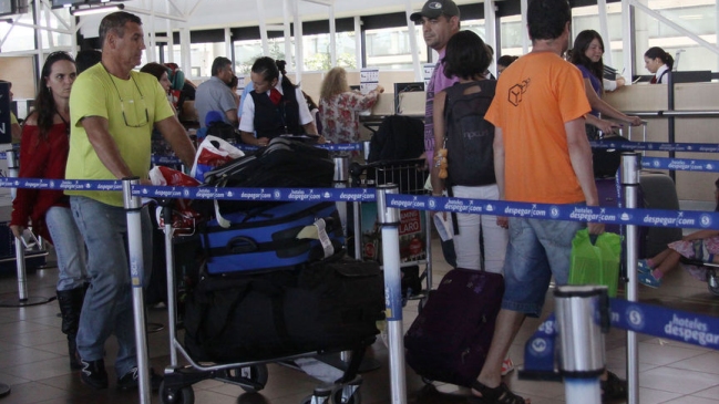 Tráfico aéreo chileno aumentó un 1,4 por ciento interanual en abril